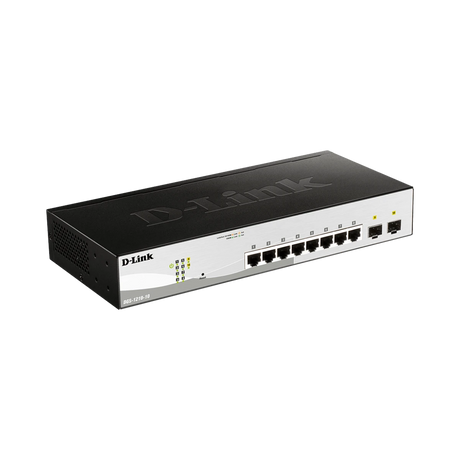 D-Link 10-Port Gigabit Smart Managed Switch 1U (Black/Grey) — Being Shipped