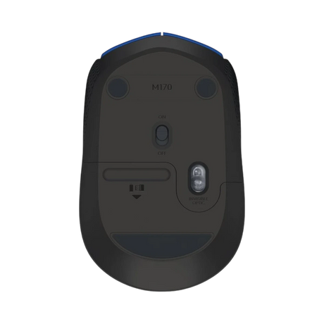 Logitech M170 Compact Wireless Mouse (Blue/Gray) — Being Shipped