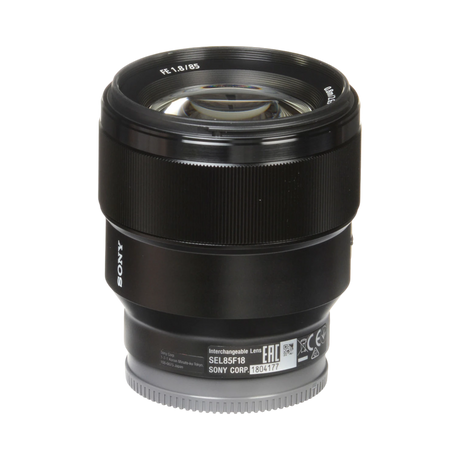 Sony FE 85mm f/1.8 Lens for Full-Frame E-Mount Cameras — Being Shipped