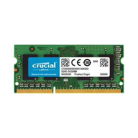 Crucial 4GB DDR3L 1333 MHz SO-DIMM Memory Module for Mac — Being Shipped
