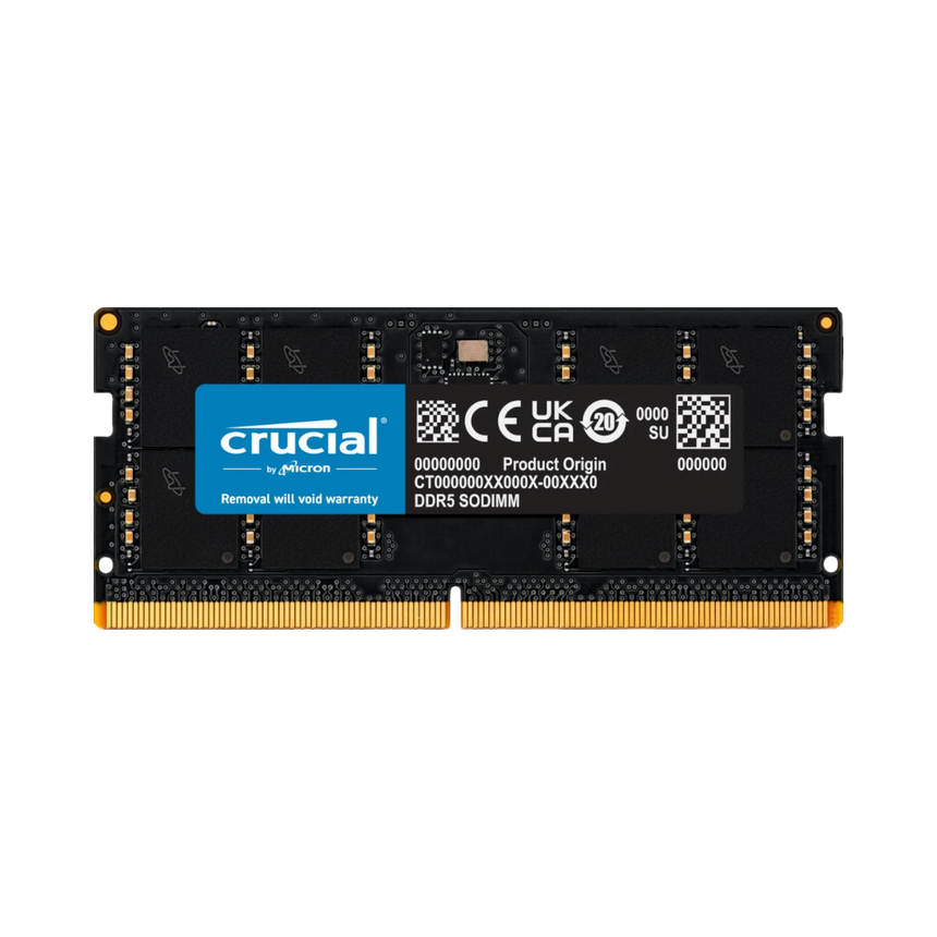 Crucial 32GB DDR5 5200 MHz Laptop SO-DIMM Memory Module — Being Shipped