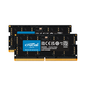 Crucial 64GB DDR5 5200 MHz SO-DIMM Laptop Memory Kit (2 x 32GB) — Being Shipped