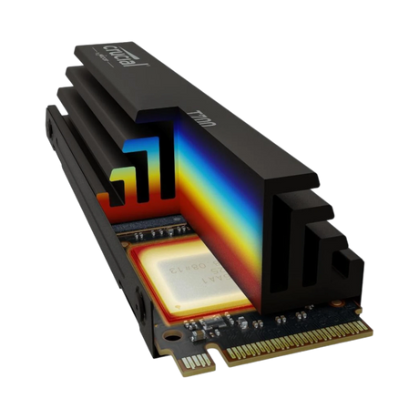 Crucial T700 1TB PCIe Gen5 NVMe SSD with Heatsink — Being Shipped