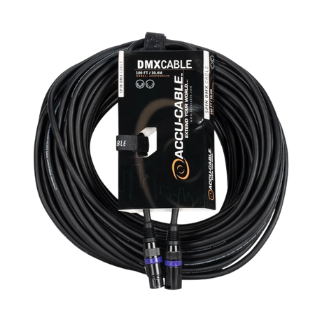ADJ 100-Foot 5-Pin DMX Cable for Stage Lighting Control — Being Shipped