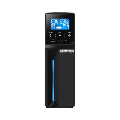 Minuteman UPS 550VA/330W 8-Outlet Line-interactive Mini Tower UPS — Being Shipped