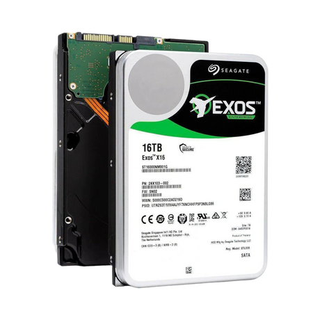Seagate Exos X16 16TB 3.5" 7200 RPM SATA III Internal HDD — Being Shipped