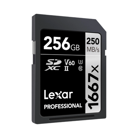 Lexar Professional 1667x UHS-II SDXC 256GB Memory Card — Being Shipped