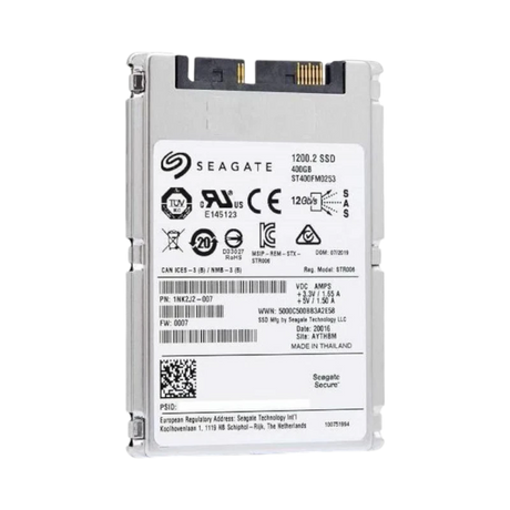 Seagate 1200 Enterprise 400GB 1.8" SAS 12Gb/s SSD — Being Shipped