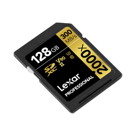 Lexar GOLD Series Professional UHS-II SDXC 128GB Memory Card — Being Shipped