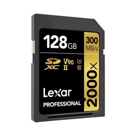 Lexar GOLD Series Professional UHS-II SDXC 128GB Memory Card — Being Shipped