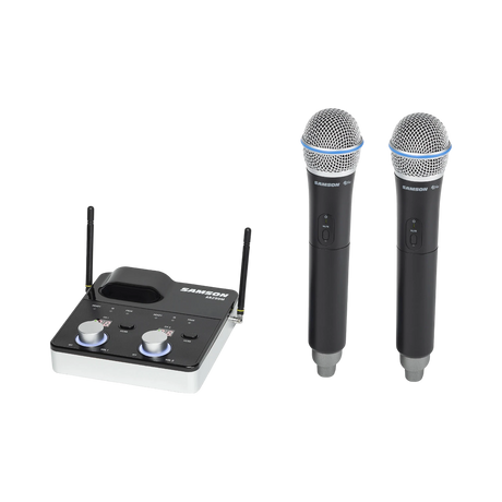 Samson Concert 288m Handheld Dual-Channel Wireless Handheld Microphone System — Being Shipped