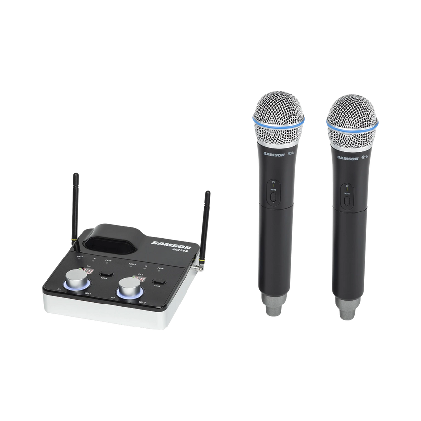Samson Concert 288m Handheld Dual-Channel Wireless Handheld Microphone System — Being Shipped