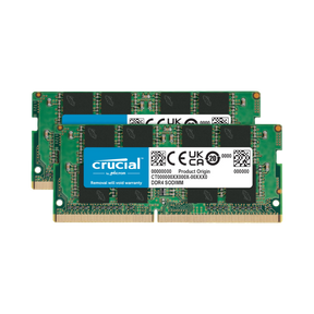 Crucial 64GB DDR4 2666 MHz SO-DIMM Memory Kit (2 x 32GB) — Being Shipped