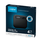 Crucial X6 SE 4TB USB-C/USB-A Portable SSD (Black) — Being Shipped