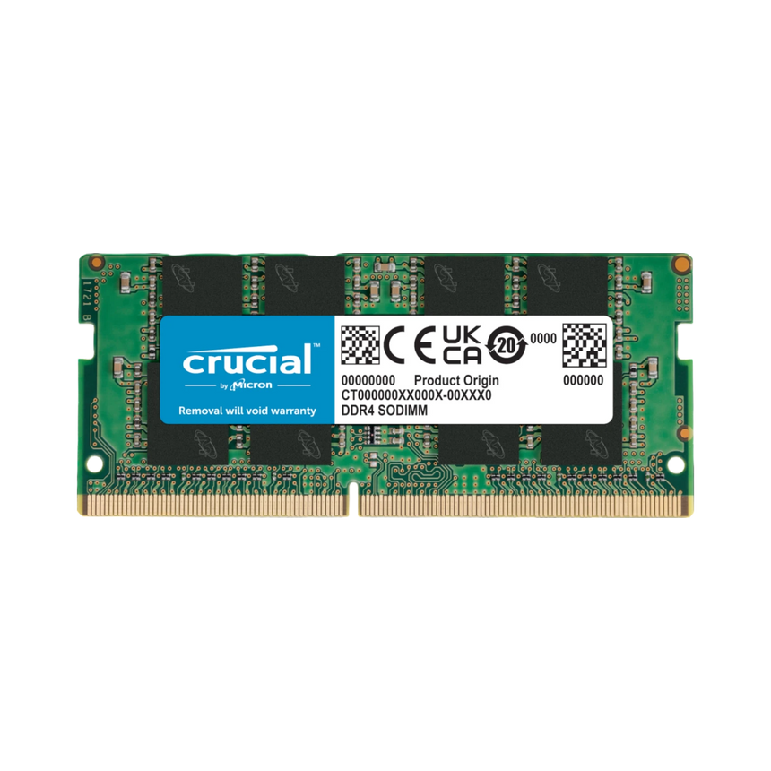 Crucial 32GB DDR4 2666 MHz SODIMM Laptop Memory Kit (2 x 16GB) — Being Shipped