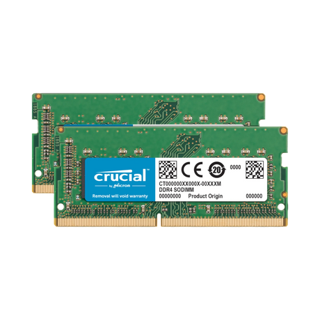 Crucial 64GB DDR4 2666 MHz SO-DIMM Memory Kit for Mac (2 x 32GB) — Being Shipped