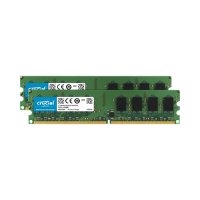Crucial 4GB DIMM Desktop Memory Upgrade Kit (2 x 2GB) — Being Shipped