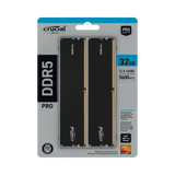 Crucial Pro 5600 MHz 32GB DDR5 Memory Kit (2 x 16GB) — Being Shipped