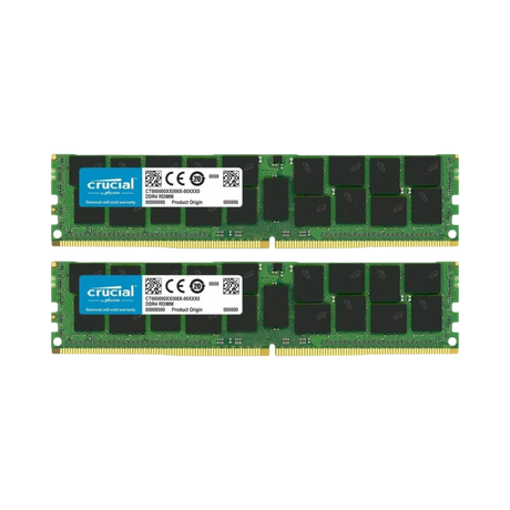 Crucial 32GB DDR4 2666 MHz RDIMM Memory Kit (2 x 32GB) — Being Shipped