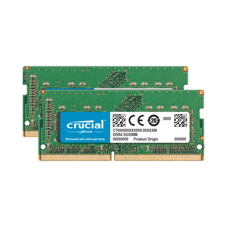 Crucial 32GB DDR4 2666 MHz SO-DIMM Memory Kit for Mac (2 x 16GB) — Being Shipped