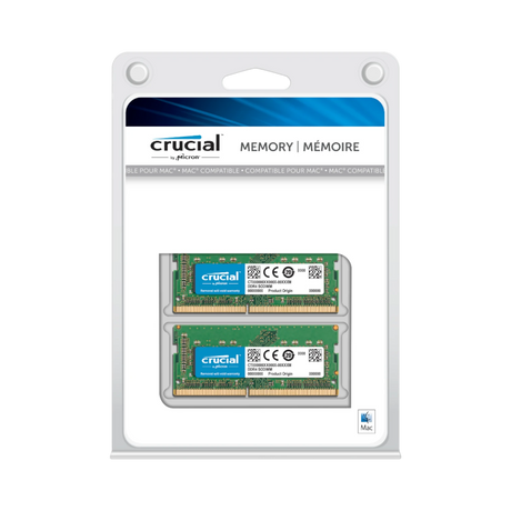 Crucial 32GB DDR4 2666 MHz SO-DIMM Memory Kit for Mac (2 x 16GB) — Being Shipped
