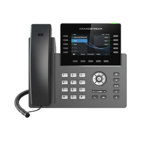 Grandstream GRP2613 Carrier-Grade 6 Lines PoE IP Phone — Being Shipped