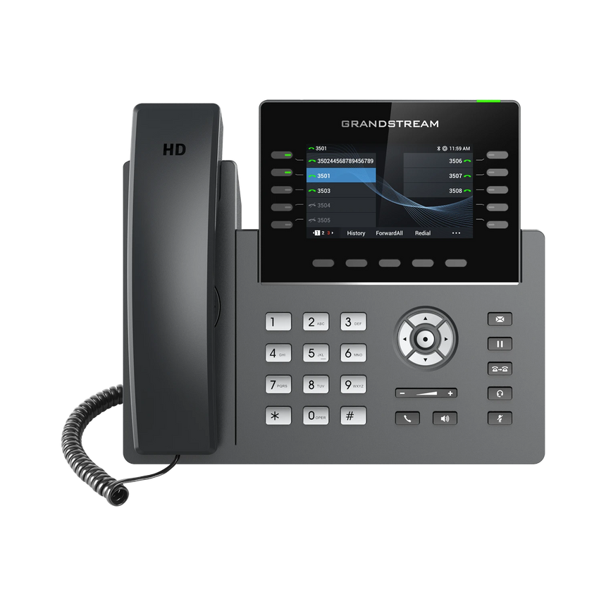 Grandstream GRP2613 Carrier-Grade 6 Lines PoE IP Phone — Being Shipped