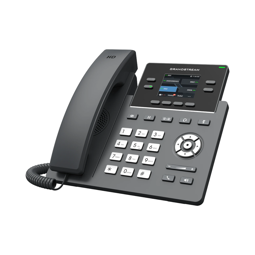 Grandstream GRP2613 Carrier-Grade 6 Lines PoE IP Phone — Being Shipped