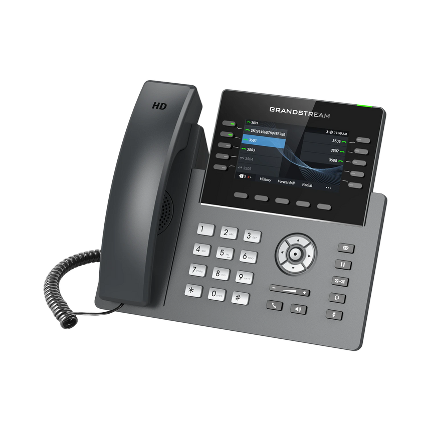 Grandstream GRP2613 Carrier-Grade 6 Lines PoE IP Phone — Being Shipped