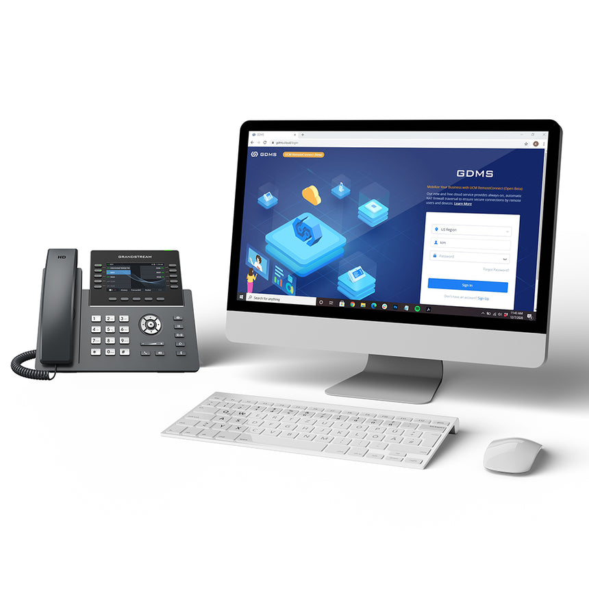 Grandstream 10-Line Carrier-Grade IP Phone with Wi-Fi & Bluetooth — Being Shipped