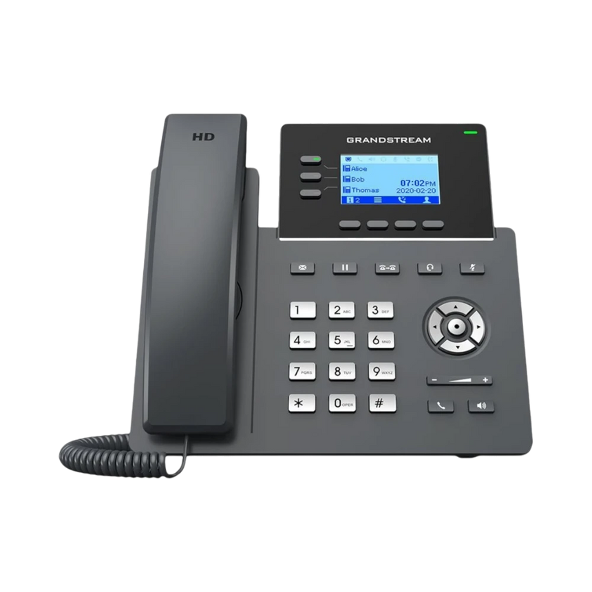 Grandstream Essential 3-Line PoE IP Phone with HD Audio — Being Shipped