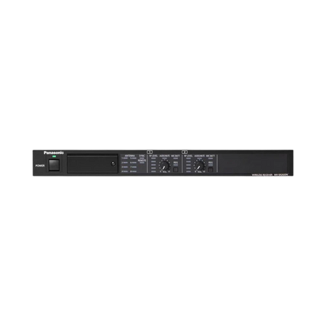 Panasonic WX-SR204 Dante-Enabled 4-Channel Rackmount Digital Wireless Receiver — Being Shipped