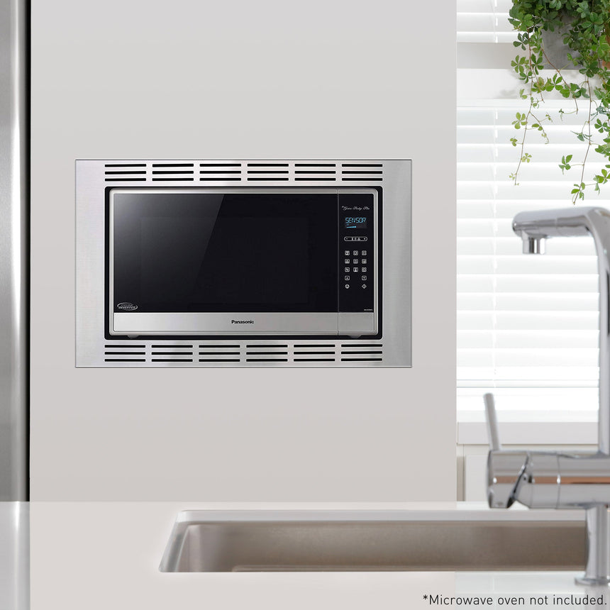 Panasonic 30-inch Stainless Steel Trim Kit for 2.2 cu ft Microwaves — Being Shipped