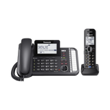 Panasonic Link2Cell KX-TG9581B 2-Line DECT 6.0 Corded Phone with Cordless Handset — Being Shipped