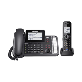 Panasonic Link2Cell KX-TG9581B 2-Line DECT 6.0 Corded Phone with Cordless Handset — Being Shipped