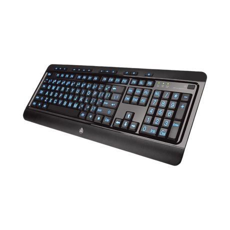 Panasonic 104 Keys Backlit Keyboard (Black) — Being Shipped