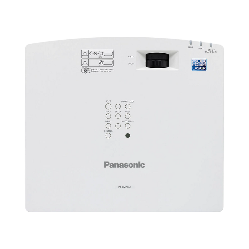 Panasonic PT-LMZ460U 4600-Lumen WUXGA Laser Projector (White) — Being Shipped