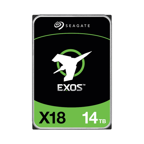Seagate Exos X18 14TB 3.5" 7200RPM SATA III Internal HDD — Being Shipped