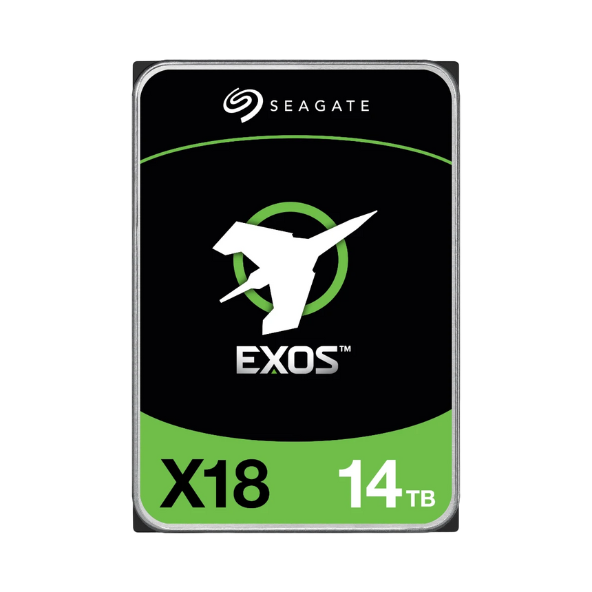 Seagate Exos X18 14TB 3.5" 7200RPM SATA III Internal HDD — Being Shipped