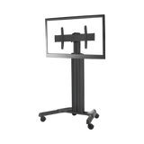 Chief LPAU Series Large Fusion Manual Height Adjustable Mobile AV Cart (Black) — Being Shipped