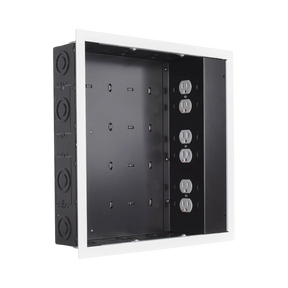 Chief PAC526 In-Wall Storage Box with 6-Receptacle Filter & Surge Protector (White) — Being Shipped
