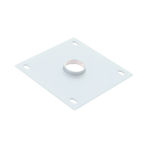 Chief 8 x 8" Ceiling Plate with 1.5" NPT Fitting (White) — Being Shipped
