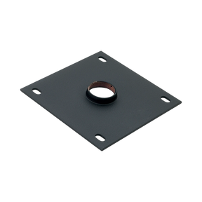 Chief 8 x 8" Ceiling Plate with 1.5" NPT Fitting (Black) — Being Shipped