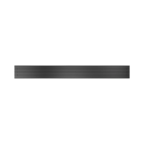 Chief 48" Horizontal Menu-Board Mounting Rail (Black) — Being Shipped
