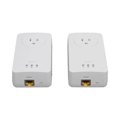 Zyxel 600 Mb/s Wall-Plug GbE Powerline Adapter with AC Pass-Through — Being Shipped