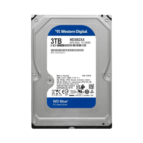 Western Digital Blue 3TB 3.5" SATA III Internal Hard Drive — Being Shipped