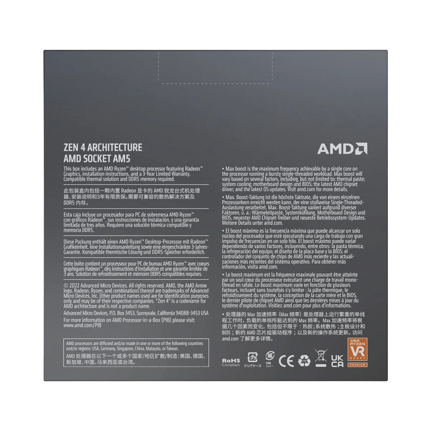 AMD Ryzen 9 7900X 4.7GHz 12-Core 24 Threads Desktop Processor — Being Shipped