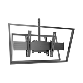 Chief FUSION X-Large Single Pole Flat Panel Ceiling Mount (Black) — Being Shipped