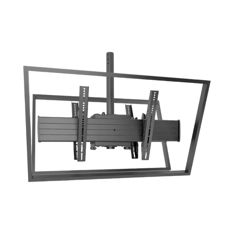 Chief FUSION X-Large Single Pole Flat Panel Ceiling Mount (Black) — Being Shipped