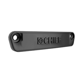 Chief Fusion Horizontal Row End Cap (Black) — Being Shipped